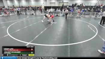 150 lbs Cons. Round 5 - Colin Lutz, Tech Fall Wrestling Club vs Vincent Echavarry, Jflo Trained