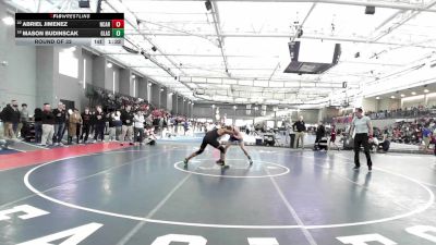 157 lbs Round Of 32 - Abriel Jimenez, New Canaan vs Mason Budinscak, Glastonbury