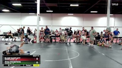 100 lbs Round 5 (6 Team) - Ryan Ryasetnyk, Savage WA vs Blake Bartlett, Quaker Nation