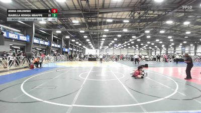 114 lbs Consi Of 64 #2 - Jenna Orlowski, FL vs Isabella Ndinga Mbappe, OH