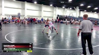 144 lbs Champ Round 1 (16 Team) - Easton Comp, Team Nauman Pink vs Sean Stanton, Nebraska Heroes (B Team)