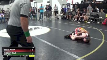 65 lbs Quarterfinals (8 Team) - William Craig, Beast Mode vs Chase Warm, Rebellion