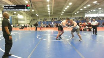 285 lbs 3rd Place - Robert Bowers, OH vs Chris Godso, LA