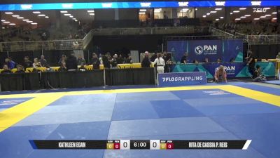 Rita De Cassia P. Reis vs Kathleen Egan 2025 Pan Jiu Jitsu IBJJF Championship