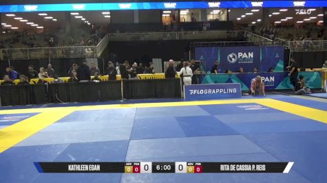 Rita De Cassia P. Reis vs Kathleen Egan 2025 Pan Jiu Jitsu IBJJF Championship