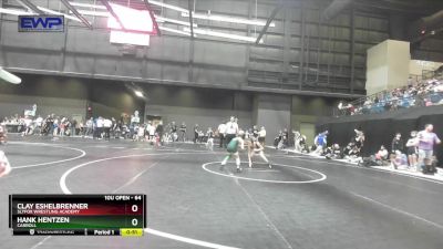 64 lbs Cons. Round 1 - Clay Eshelbrenner, SlyFox Wrestling Academy vs Hank Hentzen, Carroll