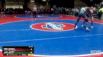 2A-175 lbs Champ. Round 1 - Jazil Lester, East Jackson HS vs Trey DeWalt, North Cobb Christian