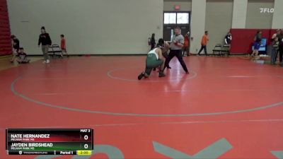 287 lbs Semifinal - Nate Hernandez, Pelham Park MS vs Jayden Birdshead, Pelham Park MS