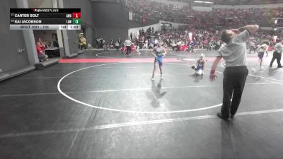 100 lbs Champ. Round 1 - Carter Solt, Askren Wrestling Academy vs Kai Jacobson, LAW