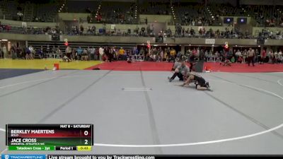 80 lbs Cons. Round 3 - Berkley Maertens, BOLD vs Jace Cross, Immortal Athletics WC