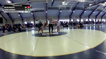 197 lbs Champ. Round 2 - Quinn Gorman, Lake Erie College vs Milan Nikolin, Unattached