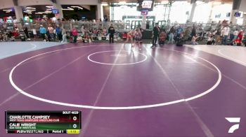 185 lbs Round 3 - Charlotte Campsey, West Texas Grapplers Wrestling Club vs Calie Wright, Bar None Wrestling