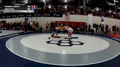 74 kg Cons. Round 4 - Anthony Conetta, Boone RTC vs Mekhi Neal, DMV RTC