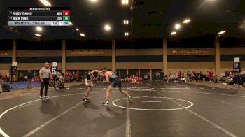 174 lbs Rd Of 16 - Riley Davis, Wyoming vs Nick Fine, Columbia
