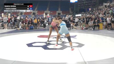 110 lbs Cons. Rd Of 64 - Bianca Rivera, AZ vs Zoeth Pardo, NC