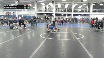 156 lbs Final - Lylah Rodriguez, Bristol Gladiators vs Evelyn Mancilikli, Waltham
