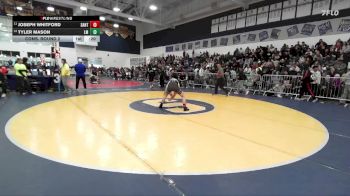 132 lbs Cons. Round 2 - Joseph Whitford, Santiago (Corona) vs Tyler Mason, La Mirada
