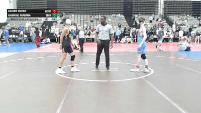 110-I lbs Consi Of 8 #2 - Zavier Olver, Mat Assassins vs Gabriel Guerra, GroundswellMMA
