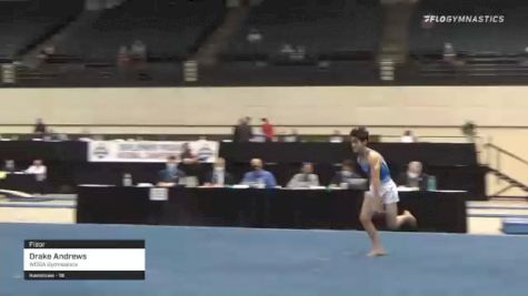 Drake Andrews - Floor, WOGA Gymnastics - 2021 USA Gymnastics Development Program National Championships