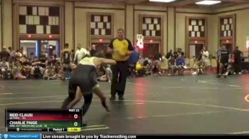 135 lbs Quarterfinals (8 Team) - Reid Clausi, Olympic vs Charlie Paige, Ride Out Wrestling Club