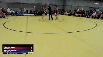 120 lbs Round 3 (8 Team) - Avery Steldt, Wisconsin vs Raegan Briggs, Ohio Red