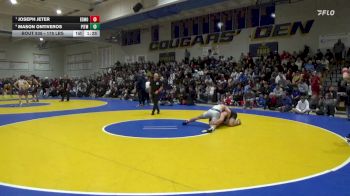 178 lbs Semifinal - Joseph Jeter, Edmond North (OK) vs Mason Ontiveros, Pitman
