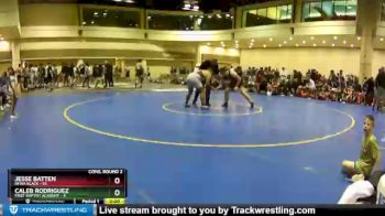 285 lbs Semis & Wb (16 Team) - Jesse Batten, NFWA Black vs Caleb Rodriguez, First Baptist Academy