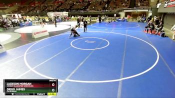 70 lbs Quarterfinal - Jackson Morgan, Chabot Gladiator Wrestling vs Diego Jaimes, California