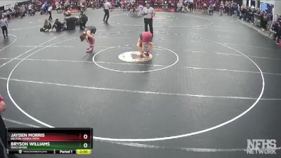 3A 126 lbs Quarterfinal - Jayden Morris, Belton-Honea Path vs Bryson Williams, Waccamaw