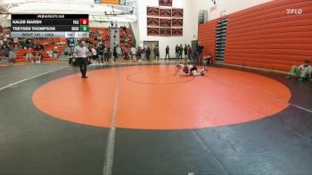 106A Round 3 - Treysen Thompson, Shoshoni vs Kaleb Marsh, Park (Livingston)/Sweet Grass County (Big Timber)