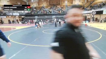 149 lbs Cons. Round 3 - Dustin Loughrie, Pratt CC vs Kaiden Cue, Carl Albert State