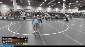 114 lbs Quarterfinal - Colin Rutlin, MO vs Tyler Tonella, SD