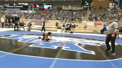 120 lbs Cons. Round 3 - Kadham Alghanemi, Lafayette vs Braylon Newell, Boyle County