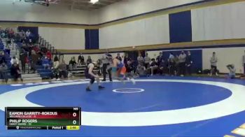 165 lbs Quarters & Wb (16 Team) - Philip Rogers, Coast Guard vs Eamon Garrity-Rokous, Williams College