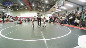 40 lbs Round Of 16 - Brantley Youngblood, R.A.W. vs Barrett Smith, Owasso Takedown Club