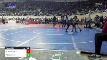 92 lbs Round Of 64 - Michael Maderazo, Lincoln Christian vs Parker Ingram, Cleveland Public Schools