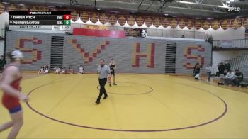 132 lbs Champ. Round 1 - Timber Fitch, Evanston vs Porter Dayton, Kelly Walsh