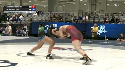 140 lbs 1st Place Match - Audrey Robinson, Legacy Elite Wrestling Club vs Morgan Lucio, Valiant Wrestling Club