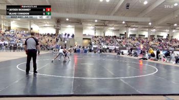 AA 144 lbs Cons. Round 3 - Jayden McKinney, Summit High School vs Blake Congdon, Cleveland High School