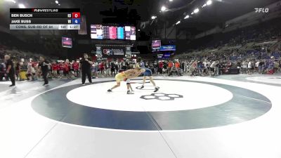138 lbs Cons. Sub-rd Of 64 - Ben Busch, KS vs Jake Buss, WI