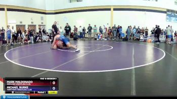 100 lbs Round 1 - Mark Maldonado, Highland Wrestling Club vs Michael Burke, Yorktown Wrestling Club