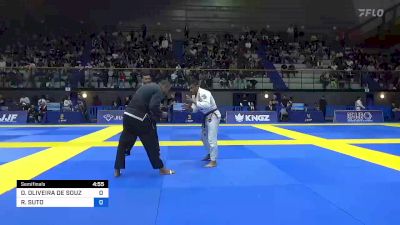 DIOGO OLIVEIRA DE SOUZA vs ROGERIO YOSKI SUTO 2023 European Jiu-Jitsu IBJJF Championship