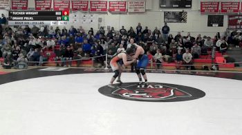 215 lbs Semifinal - Tucker Wright, Middlebury vs Drake Felkl, Otter Valley