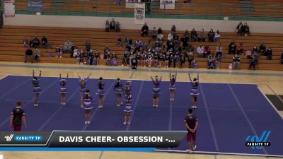 Davis Cheer- Obsession - School Cheer [2022 L2 Performance Recreation - 8-18 Years Old (NON) Day 1] 2022 USA Northern California Regional III