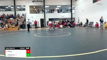 149 lbs Cons. Round 2 - Isaac Hawkins, Trine University vs Andrew Ross, Wabash