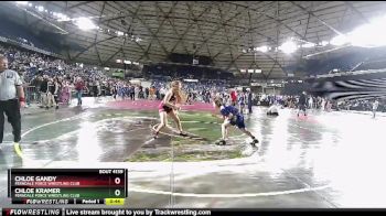 143 lbs Cons. Round 2 - Chloe Gandy, Ferndale Force Wrestling Club vs Chloe Kramer, Ferndale Force Wrestling Club