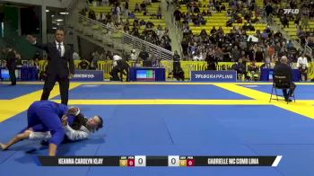 Keanna Carolyn Klay vs Gabrielle Mc Comb Lima 2026 World Jiu-Jitsu IBJJF Championship