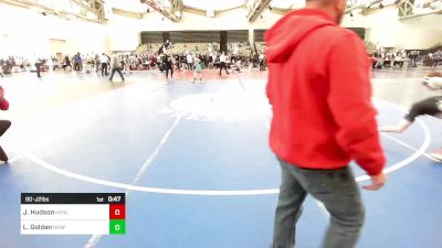 80-J2 lbs Semifinal - Jack Hudson, Henlopen Hammers vs Landon Goldan, North Hunterdon, NJ