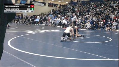 121 lbs Round Of 32 - Noah Hernandez, Seton Hall Prep vs Cole Schwartz, Notre Dame Green Pond