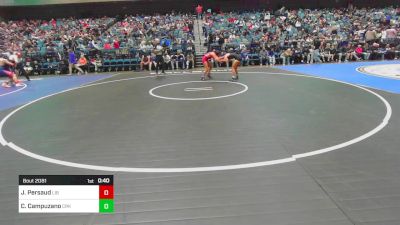 115 lbs Consi Of 32 #2 - Jaevani Persaud, Liberty vs Carolina Campuzano, Crook County